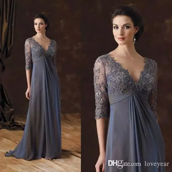 V-Neck Half Sleeves A-line vestido novia madrinha 2018 New Cheap Evening Gown Custom Chiffon Lace Mother Of The Bride Dresses
V-Neck Half Sleeves A-line vestido novia madrinha 2018 New Cheap Evening Gown Custom Chiffon Lace Mother Of The Bride Dresses