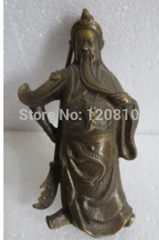 WBY Collectible Decorated Old Handwork china copper handwork carried GuanGong statue
WBY Collectible Decorated Old Handwork china copper handwork carried GuanGong statue