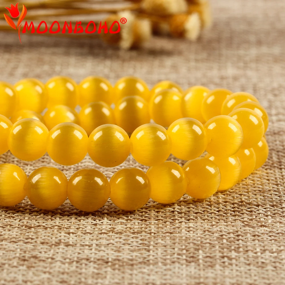 Yellow Opal Natural Gem Loose Cat Eye Beads 6 8 10mm For Jewelry Making Women Diy Bracelet Round String Beads Stone
Yellow Opal Natural Gem Loose Cat Eye Beads 6 8 10mm For Jewelry Making Women Diy Bracelet Round String Beads Stone