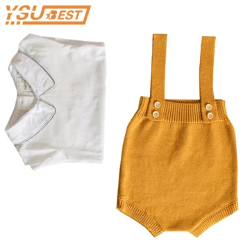 Baby Boys Girls Knitting Rompers Cute Overalls Newborn Baby Boys Clothes Infant Baby Girl Boy Sleeveless Romper Jumpsuit 0-24M
Baby Boys Girls Knitting Rompers Cute Overalls Newborn Baby Boys Clothes Infant Baby Girl Boy Sleeveless Romper Jumpsuit 0-24M