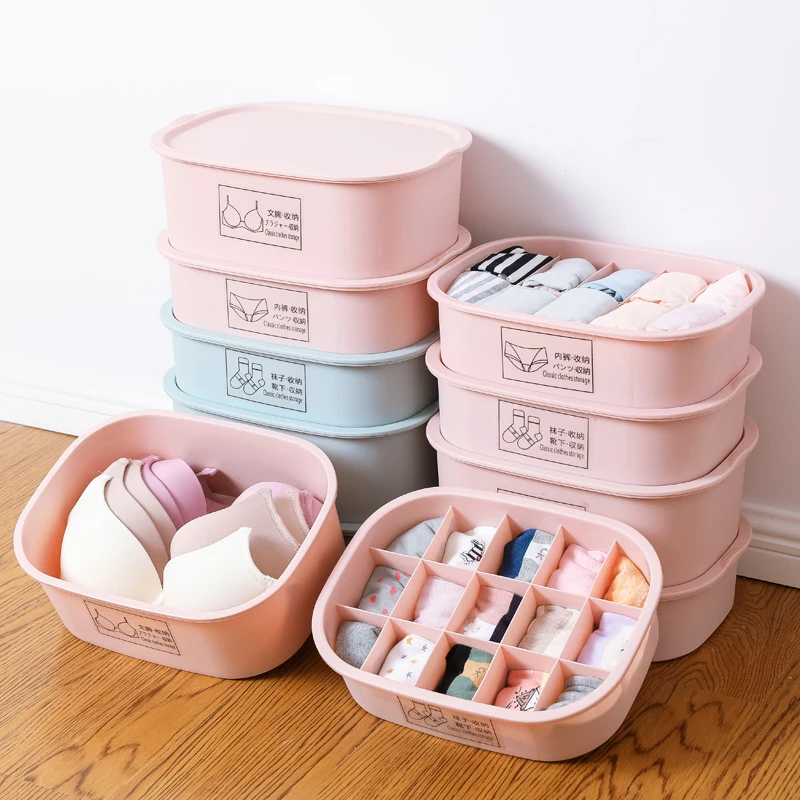 3 Color Plastic Socks Storage Boxes Woemn Girls Sock Closet Underwear Wardrobe Storage Boxes Organize Makeup Container Case
3 Color Plastic Socks Storage Boxes Woemn Girls Sock Closet Underwear Wardrobe Storage Boxes Organize Makeup Container Case