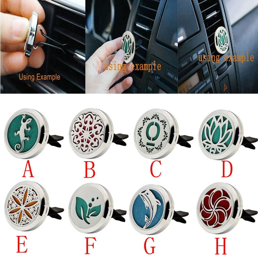Stainless Car Air Auto Vent Freshener Essential Oil Diffuser Gift Locket Decor Accesorios de coche #YL1
Stainless Car Air Auto Vent Freshener Essential Oil Diffuser Gift Locket Decor Accesorios de coche #YL1
