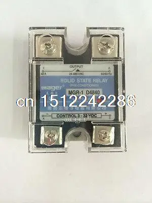 1 шт. твердотельное реле MGR - 1 D4840 вход 3 - 32 В постоянного тока, выход 24-480 В переменного тока
1 шт. твердотельное реле MGR - 1 D4840 вход 3 - 32 В постоянного тока, выход 24-480 В переменного тока