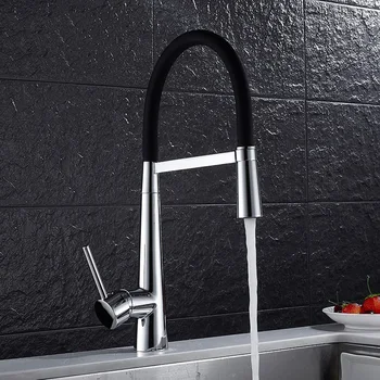 Polished Chrome Brass Kitchen Sink Faucet Swivel Pull Down Spout Kitchen Sink Tap Deck Mounted Bathroom Hot Cold Water Mixers
Polished Chrome Brass Kitchen Sink Faucet Swivel Pull Down Spout Kitchen Sink Tap Deck Mounted Bathroom Hot Cold Water Mixers