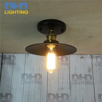 Loft Vintage Ceiling Lamp Round Retro Ceiling Light Industrial Design Edison Bulb Antique Lampshade Ambilight Lighting Fixture
Loft Vintage Ceiling Lamp Round Retro Ceiling Light Industrial Design Edison Bulb Antique Lampshade Ambilight Lighting Fixture