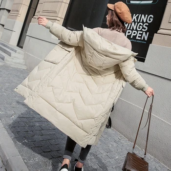 2018 women winter hooded warm coat wadded jaqueta feminina plus size candy color cotton padded jacket female long parka womens
2018 women winter hooded warm coat wadded jaqueta feminina plus size candy color cotton padded jacket female long parka womens