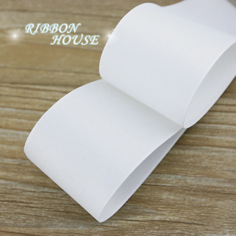 (5 meters/lot) 2" (50mm) White Grosgrain Ribbon Wholesale gift wrap Christmas decoration ribbons
(5 meters/lot) 2" (50mm) White Grosgrain Ribbon Wholesale gift wrap Christmas decoration ribbons