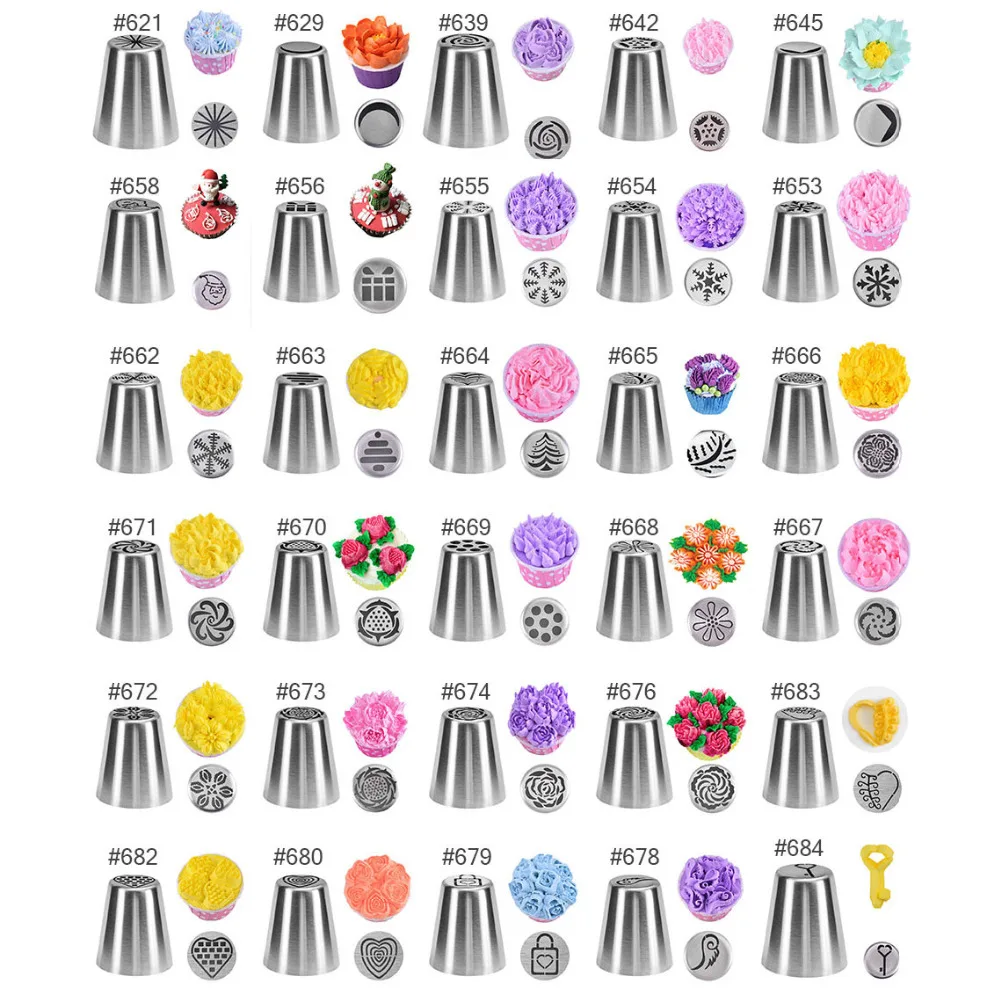 TTLIFE 1PC Christmas Pastry Accessories Icing Piping Nozzles Stainless Steel Pastry Decoration Tips Cake Decoration Accessories
TTLIFE 1PC Christmas Pastry Accessories Icing Piping Nozzles Stainless Steel Pastry Decoration Tips Cake Decoration Accessories