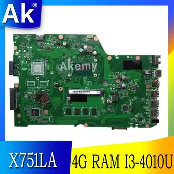 AK X751LA Laptop motherboard For Asus X751LA X751LAB X751LD X751L X751 Test original mainboard 4G RAM I3-4010U
AK X751LA Laptop motherboard For Asus X751LA X751LAB X751LD X751L X751 Test original mainboard 4G RAM I3-4010U