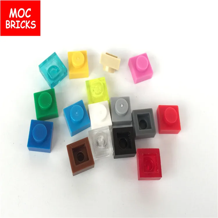 50pcs/lot MOC Bricks Colorful Plate 1x1 bricks Basic fit with 3024 DIY Educational Building Blocks Figure Toys for Kids gifts
50pcs/lot MOC Bricks Colorful Plate 1x1 bricks Basic fit with 3024 DIY Educational Building Blocks Figure Toys for Kids gifts