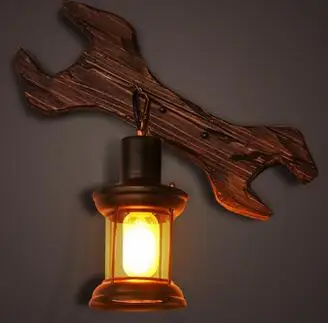 American style Wall Lamps loft retro creative industrial solid wood balcony corridor bedroom bedside mirror front lamps LU71360
American style Wall Lamps loft retro creative industrial solid wood balcony corridor bedroom bedside mirror front lamps LU71360