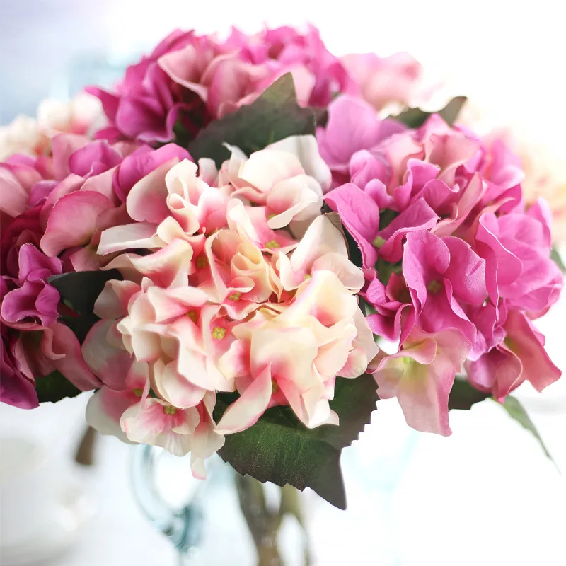 1 Bunch Artificial Silk Flower Bouquet Wedding Party Home Decoration Floral Hydrangea Flores Artificiales V5365
1 Bunch Artificial Silk Flower Bouquet Wedding Party Home Decoration Floral Hydrangea Flores Artificiales V5365