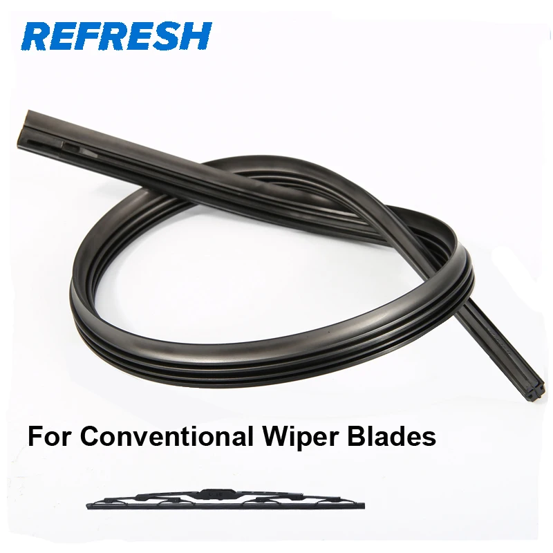 Refresh Universal Car Traditional Wiper Blades Refill Natural Rubber 14" 16" 17" 18" 19" 20" 21" 22" 24" 26" ( 2 pcs )
Refresh Universal Car Traditional Wiper Blades Refill Natural Rubber 14" 16" 17" 18" 19" 20" 21" 22" 24" 26" ( 2 pcs )