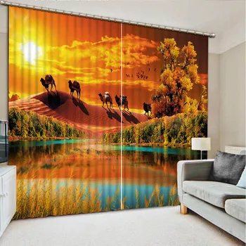 New Arrival 3D Blackout Curtains for Bedroom Polyester/Cotton Printed Customizable 3D Curtains for the Living Room CL-017
New Arrival 3D Blackout Curtains for Bedroom Polyester/Cotton Printed Customizable 3D Curtains for the Living Room CL-017