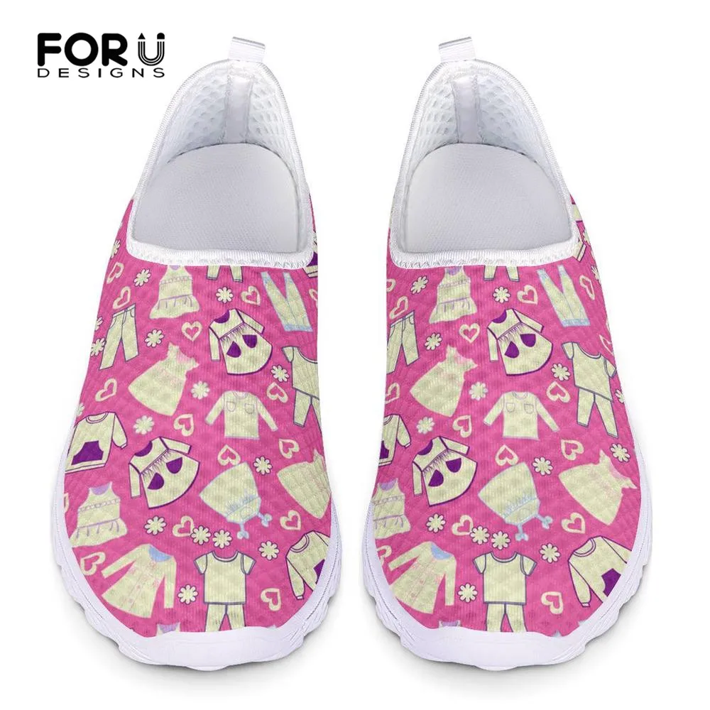 FORUDESIGNS Baby and Children Clothes Pink Pattern Flats Women Summer Shoes Sneakers Comfortable Mesh Ladies Loafers Beach Lazy
FORUDESIGNS Baby and Children Clothes Pink Pattern Flats Women Summer Shoes Sneakers Comfortable Mesh Ladies Loafers Beach Lazy