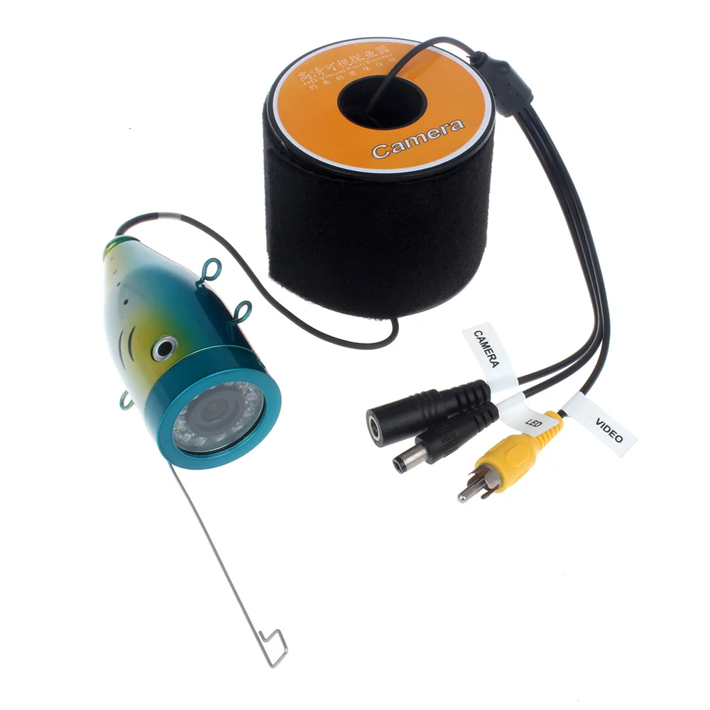 30M Waterproof Underwater Fishing Camera 1000TVL Fish Finder Part with 12pcs Led lights Camera For Fishing Extra Eyoyo Camera 
30M Waterproof Underwater Fishing Camera 1000TVL Fish Finder Part with 12pcs Led lights Camera For Fishing Extra Eyoyo Camera