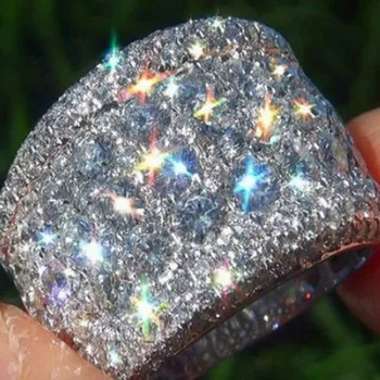 Luxury Full Crystal Big AAA Cubic Zirconia Ring For Women Female Metal Plated Zircon Rings Size 6#-10#
Luxury Full Crystal Big AAA Cubic Zirconia Ring For Women Female Metal Plated Zircon Rings Size 6#-10#