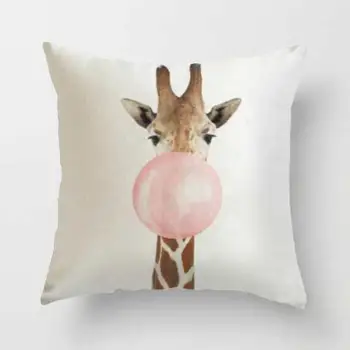 Small Fresh Pink Throw Pillow Koala Giraffe Zebra Blowing Bubbles Perfume Bottle Striped Triangle Girl Nordic Cushion For Chair
Small Fresh Pink Throw Pillow Koala Giraffe Zebra Blowing Bubbles Perfume Bottle Striped Triangle Girl Nordic Cushion For Chair