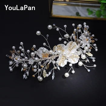 YouLaPan HP219 wedding hair tiara crown shell flower bridal hair vine pearls wedding headband for bride silver bridal headpieces
YouLaPan HP219 wedding hair tiara crown shell flower bridal hair vine pearls wedding headband for bride silver bridal headpieces