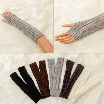 Unisex Winter Arm Solid Warmer Long Knit Mitten Spring Winter Twist Fingerless Gloves 5 Colors Choose Gift
Unisex Winter Arm Solid Warmer Long Knit Mitten Spring Winter Twist Fingerless Gloves 5 Colors Choose Gift