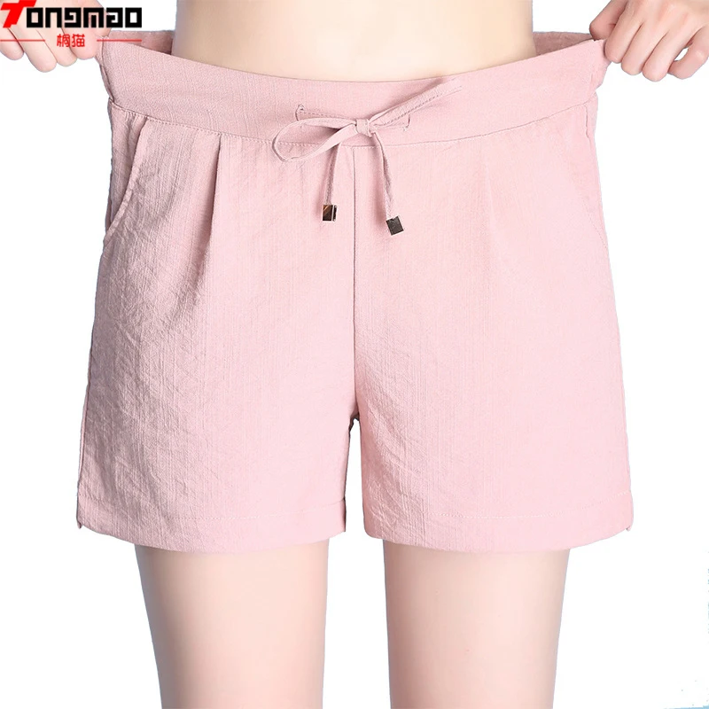 TONGMAO A word cotton and linen shorts female summer 2019 new large size high waist loose wide leg pants women casual pants thin
TONGMAO A word cotton and linen shorts female summer 2019 new large size high waist loose wide leg pants women casual pants thin
