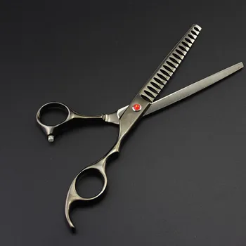 Professional 440c 7'' black dog grooming hair scissors cat pet shears animals barber thinning hair clipper hairdressing scissors
Professional 440c 7'' black dog grooming hair scissors cat pet shears animals barber thinning hair clipper hairdressing scissors