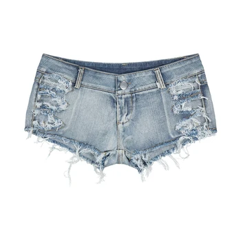 Ladies Tassel Hole Low Waist Summer Short Fashion Hot Denim Shorts Beach Booty Cheeky Party Ripped Mini Shorts AA11280
Ladies Tassel Hole Low Waist Summer Short Fashion Hot Denim Shorts Beach Booty Cheeky Party Ripped Mini Shorts AA11280