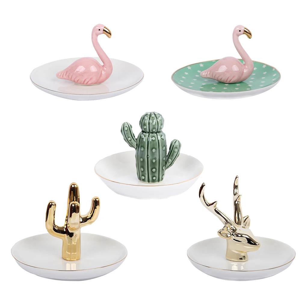 Ceramic Tray Desert Plant Animal Stand Trinkets Holder Living Room Bedroom Cute Decorations
Ceramic Tray Desert Plant Animal Stand Trinkets Holder Living Room Bedroom Cute Decorations