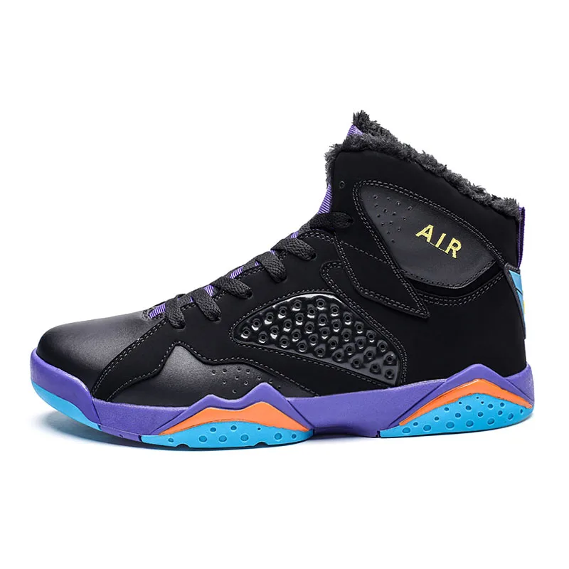 New Winter Warm Basketball Shoes for Men Plush High Sports Sneakers Women Couple Boots Jordan tenis de basquete masculino
New Winter Warm Basketball Shoes for Men Plush High Sports Sneakers Women Couple Boots Jordan tenis de basquete masculino