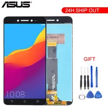 Écran tactile LCD avec châssis, pour Asus ZenFone Live ZB501KL X00FD A007, 5.0 pouces, blanc/noir, nouveau, livraison gratuite=