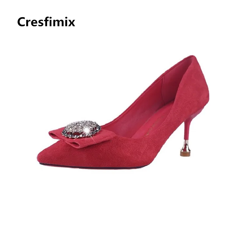 Cresfimix tacones altos women cute sexy party night club crystal high heel shoes lady sweet black wedding high heel pumps b2980
Cresfimix tacones altos women cute sexy party night club crystal high heel shoes lady sweet black wedding high heel pumps b2980