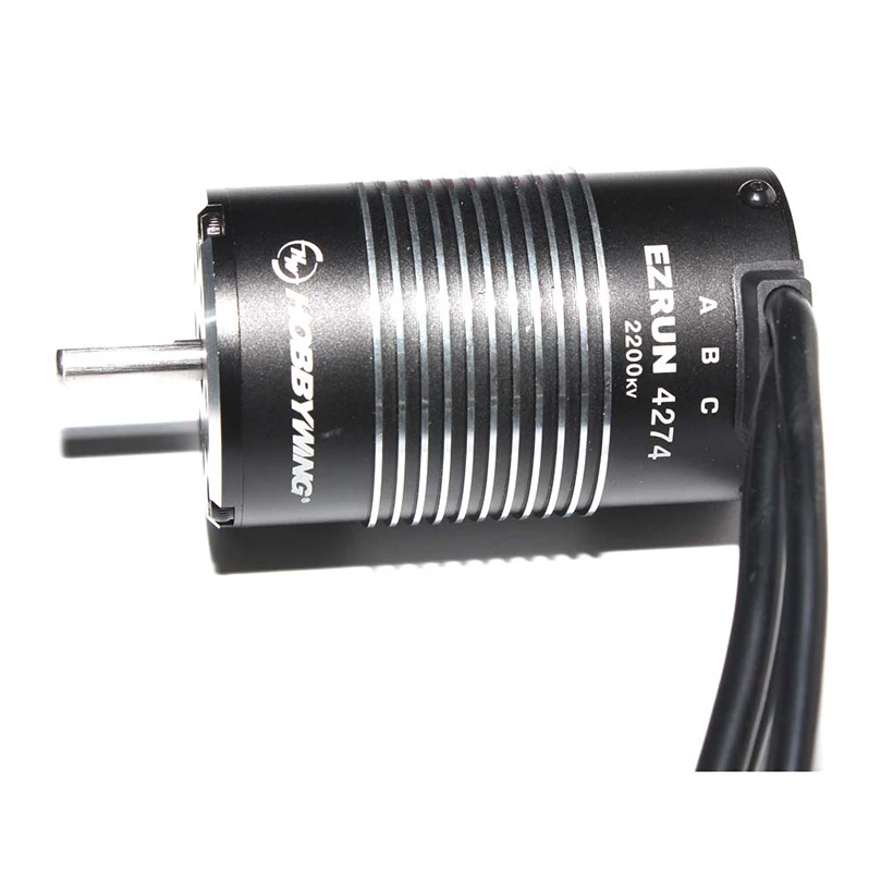 Hobbywing EZRUN SL 4274 Senseless 4 Poles 2200KV High Frequency Brushless Motor Black for 1/8 Rc Car
Hobbywing EZRUN SL 4274 Senseless 4 Poles 2200KV High Frequency Brushless Motor Black for 1/8 Rc Car