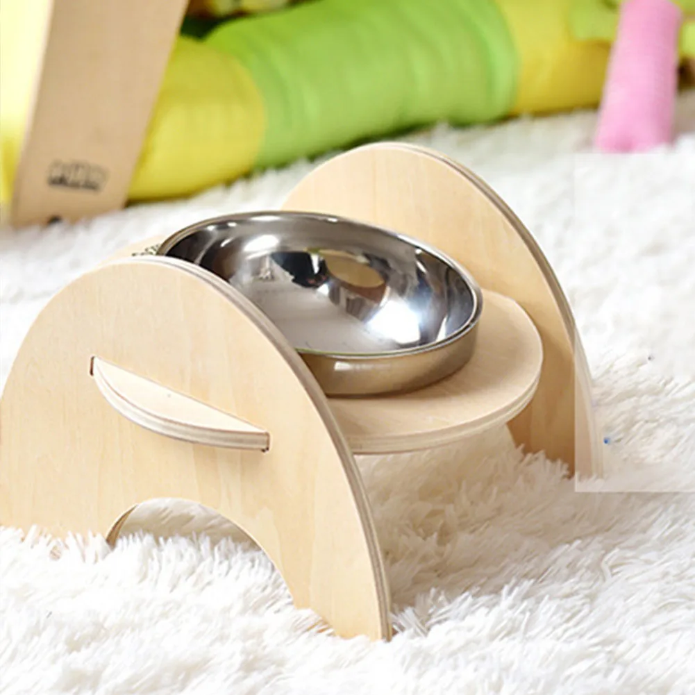Pet Feeder Bowl Wooden Stand Dog Puppy Cat Stainless Steel Dish Food Holder 899
Pet Feeder Bowl Wooden Stand Dog Puppy Cat Stainless Steel Dish Food Holder 899