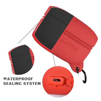New Anti-shock Flexible Silicone Complete Protective Case Cover Complete with Carabiner for Jabra Elite Active 65t Earphone
New Anti-shock Flexible Silicone Complete Protective Case Cover Complete with Carabiner for Jabra Elite Active 65t Earphone