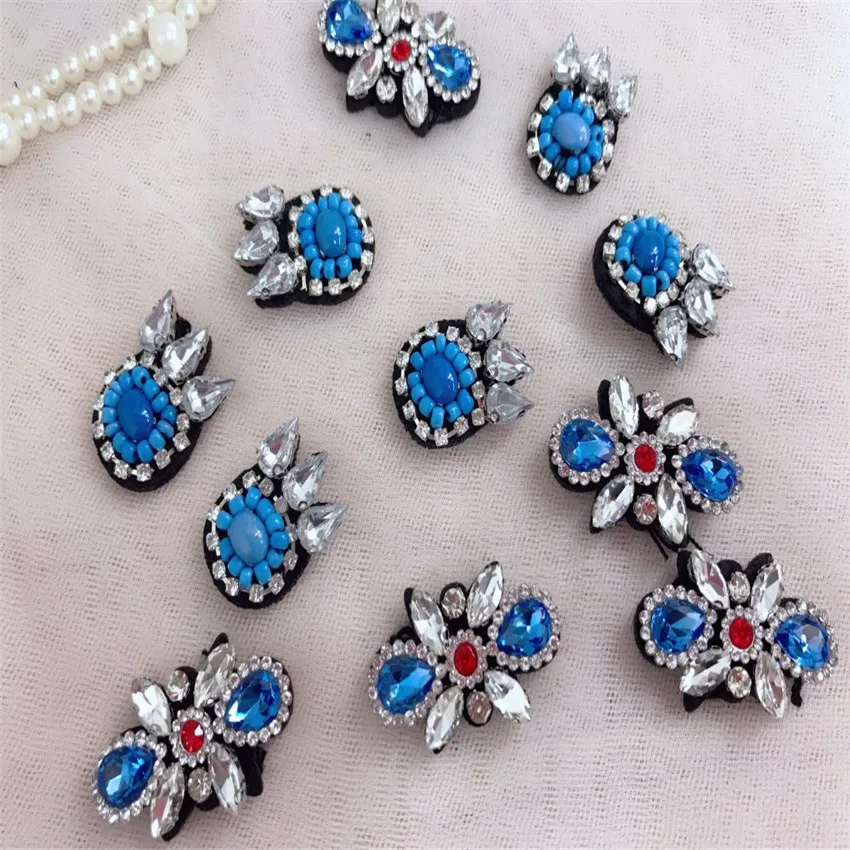 8 Pieces Blue Flowers Paws Rhineston Beaded Patches Brooch Sequins Patches Sew On Beading DIY Clothes Bag Shoes Accessories
8 Pieces Blue Flowers Paws Rhineston Beaded Patches Brooch Sequins Patches Sew On Beading DIY Clothes Bag Shoes Accessories