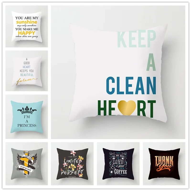 New Arrival Keep a Clean Heart 45cm*45cm Polyester Peach Skin bedding pillow cover home decor pillowcases
New Arrival Keep a Clean Heart 45cm*45cm Polyester Peach Skin bedding pillow cover home decor pillowcases