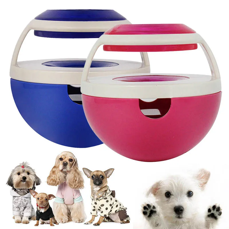 Фото Cat Food Feeders Ball Pet Interactive Toy Tumbler Egg Smarter Dogs Playing Toys Treat Shaking for Increases  Дом и | Dog Toys (33031885355)