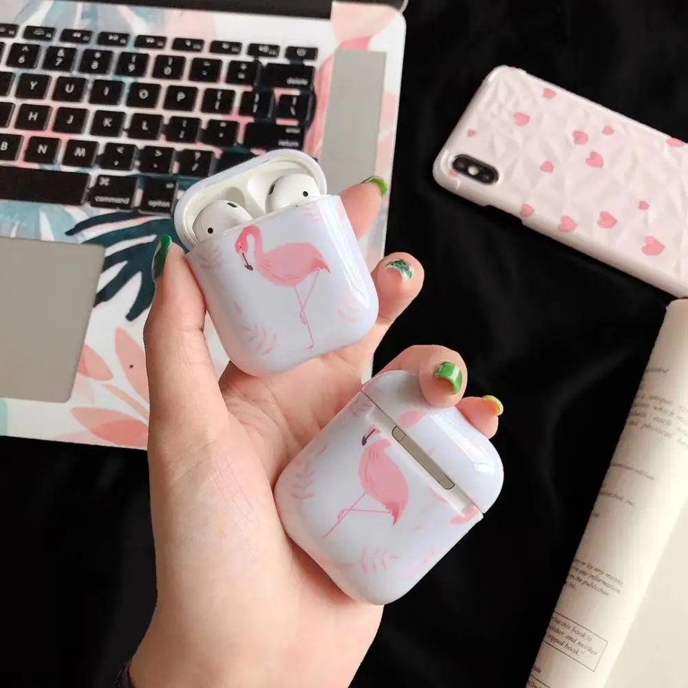 GOOYIYO - For Airpods 1 2 PC Hard Case Earphone Earbuds Charge Box Plastic Cover Flamingo Cartoon Case Airpods Accessory
GOOYIYO - For Airpods 1 2 PC Hard Case Earphone Earbuds Charge Box Plastic Cover Flamingo Cartoon Case Airpods Accessory