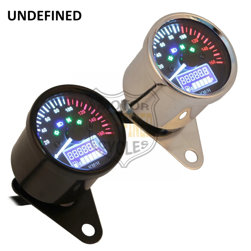 UNDEFINED Retro Digital LED LCD Speedometer Odometer Fuel Gauge Meter Universal for All Motorcycles With 12V Power Supply DDD197
UNDEFINED Retro Digital LED LCD Speedometer Odometer Fuel Gauge Meter Universal for All Motorcycles With 12V Power Supply DDD197