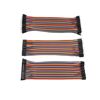 Dupont line 40pcs 10cm/20cm/30cm male to male + male to female and female to female jumper wire Dupont cable for Arduino
Dupont line 40pcs 10cm/20cm/30cm male to male + male to female and female to female jumper wire Dupont cable for Arduino