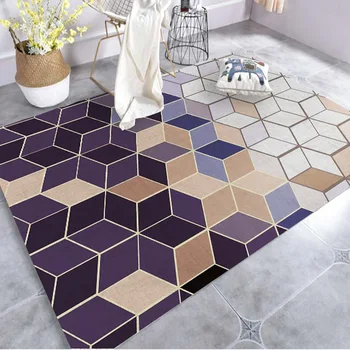 High Quality Nordic Geometric Art Carpet For Living Room Bedroom Anti-slip Floor Mat Fashion Kitchen Carpet Area Rugs
High Quality Nordic Geometric Art Carpet For Living Room Bedroom Anti-slip Floor Mat Fashion Kitchen Carpet Area Rugs
