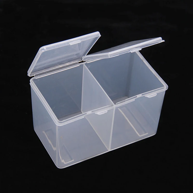 DINIWELL 2 Cells Transparent Nail Art Gel Polish Remover Cleaning Cotton Sheet Pad Swab Container Organizer Holder Storage Box
DINIWELL 2 Cells Transparent Nail Art Gel Polish Remover Cleaning Cotton Sheet Pad Swab Container Organizer Holder Storage Box
