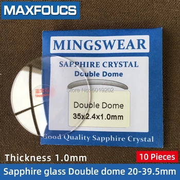 Watch Glass Thick 1.0mm Diameter 20-39.5 mm Double dome Sapphire Anti scratch Smooth Round Transparent Crystal ,10 pieces Suit 
Watch Glass Thick 1.0mm Diameter 20-39.5 mm Double dome Sapphire Anti scratch Smooth Round Transparent Crystal ,10 pieces Suit