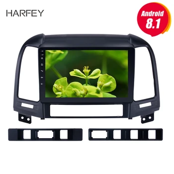 Harfey Android 9.1 for HYUNDAI SANTA FE 2005-2012 Radio with Bluetooth GPS Navigation Car Audio System Touch Screen WiFi 3G 
Harfey Android 9.1 for HYUNDAI SANTA FE 2005-2012 Radio with Bluetooth GPS Navigation Car Audio System Touch Screen WiFi 3G