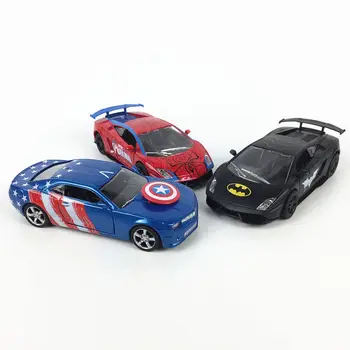 Children's Automobile Toy Avenger Spiderman Sound-light Can Open the Door and Force Back the Alloy Toy ar Model
Children's Automobile Toy Avenger Spiderman Sound-light Can Open the Door and Force Back the Alloy Toy ar Model