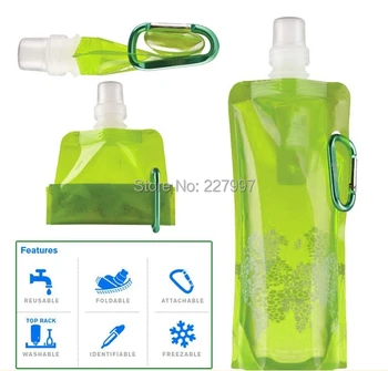 100PCS Portable Folding Collapsible Reusable Water Bottle Plastic Bag Outdoor Sport Travel Cycling Camping Guaranteed DHL Free
100PCS Portable Folding Collapsible Reusable Water Bottle Plastic Bag Outdoor Sport Travel Cycling Camping Guaranteed DHL Free