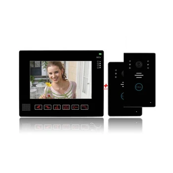 9"LCD Monitor Two To One Video Intercom Door Phone Doorbell IR Camera Picture Recorder Wide View Touch Button Doorbell Doorphone
9"LCD Monitor Two To One Video Intercom Door Phone Doorbell IR Camera Picture Recorder Wide View Touch Button Doorbell Doorphone