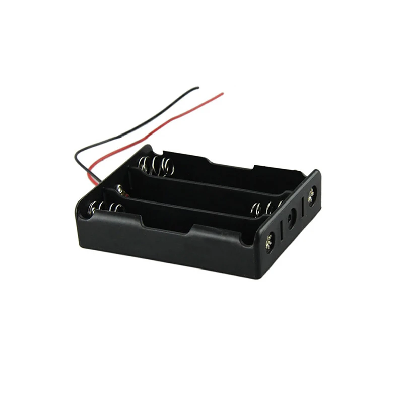 Новый пластиковый чехол для хранения аккумуляторов 3x18650 DIY контейнер с проводами