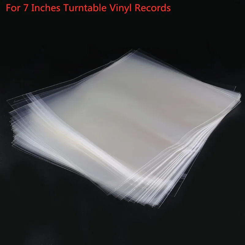 50PCS OPP Gel Record Protective Sleeves Self Adhesive Bag For 7 Inches Vinyl Records Turntable Accessories
50PCS OPP Gel Record Protective Sleeves Self Adhesive Bag For 7 Inches Vinyl Records Turntable Accessories