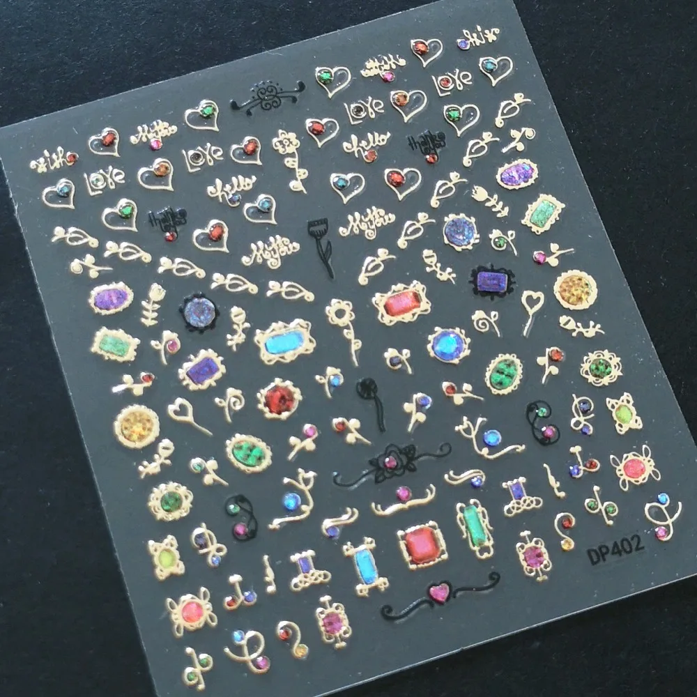 Newest DP402 nail art sticker 3d nail decal stamping Japan style rhinestones template DIY nail decoration tools nail wraps
Newest DP402 nail art sticker 3d nail decal stamping Japan style rhinestones template DIY nail decoration tools nail wraps